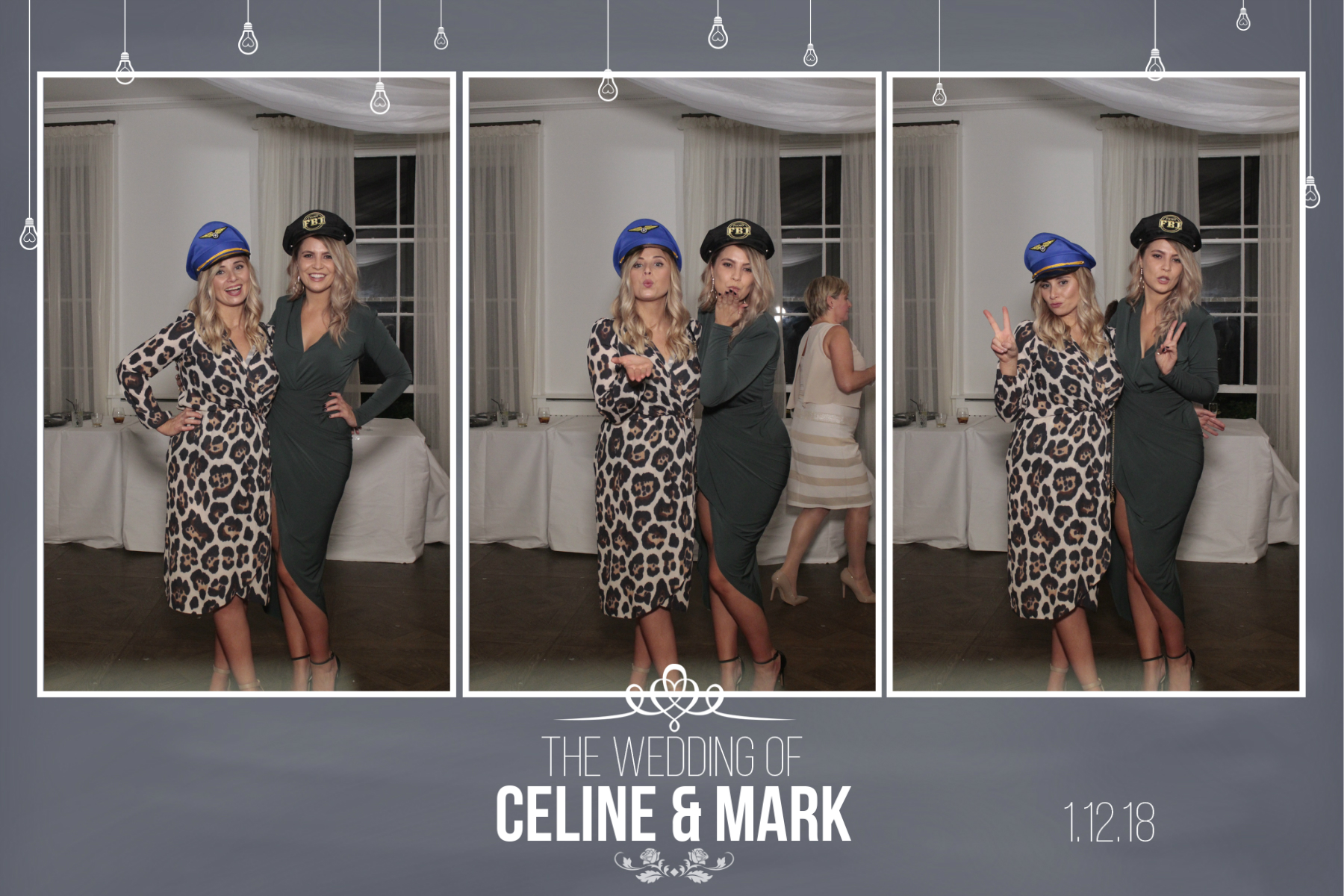 Mark and Celine's Wedding | View more photos from the event at gallery.myphotoboothexperience.co.uk/u/MyPhotoBoothExperienceLtd/Mark-and-Celines-Wedding